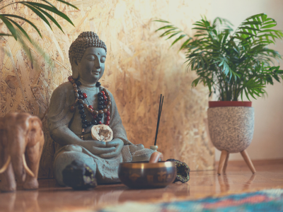 spiritual practice, buddha statue, sanctuary